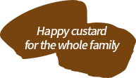Happy custard for the whole family
