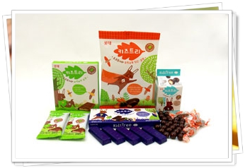 롯데제과 키즈트리 4종 제품 사진