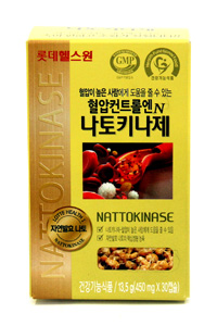 롯데헬스원 혈압컨트롤N 나토키나제 제품 사진