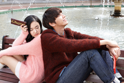 가나 CF  중 김영광, 손수현 사진