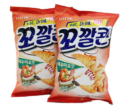 꼬깔콘 새우마요맛 제품사진