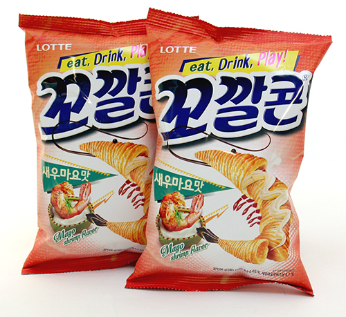 꼬깔콘 새우마요맛 제품사진