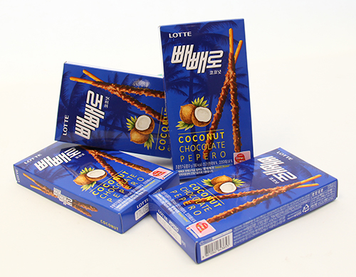 코코넛 빼빼로 제품사진