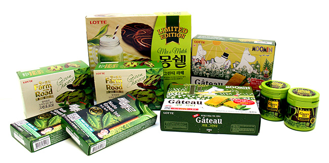 녹차과자 제품사진