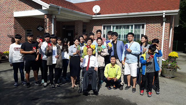 포천 임마누엘의 집 기념 사진