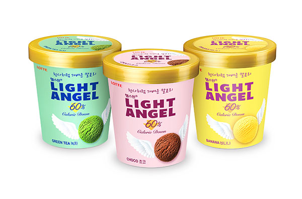 열량 부담을 줄인 아이스크림 ‘라이트 엔젤’ 출시