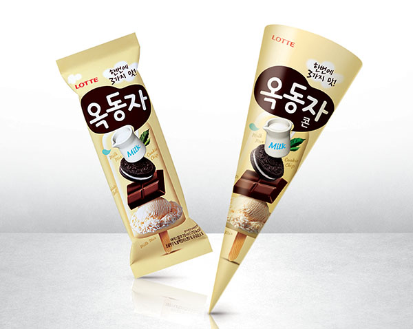 롯데제과 `옥동자`바에 이어 `옥동자`콘도 출시