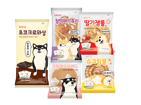 `시로앤마로` 캐릭터빵 5종 출시