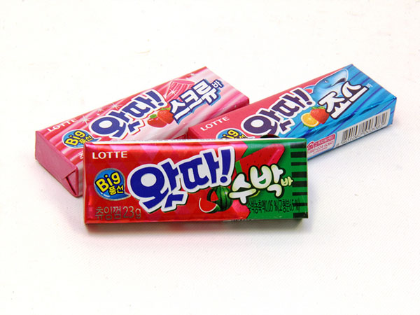 롯데제과 수박바 이번엔 껌으로 변신, ‘왓따 수박바’ 출시
