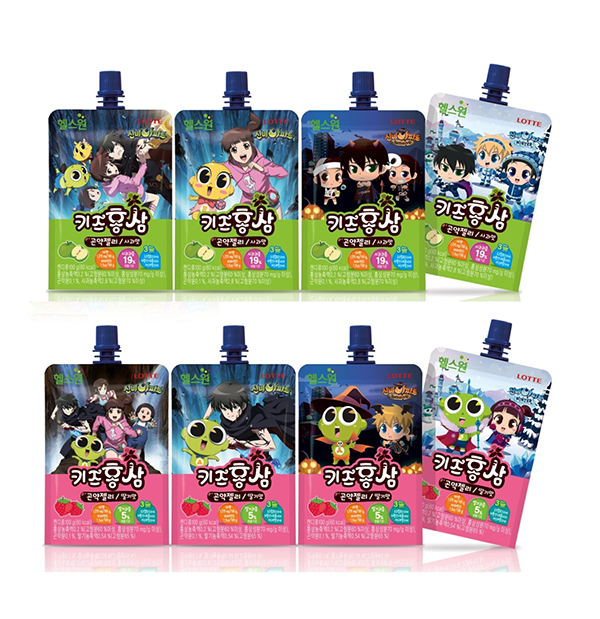 롯데제과, ‘헬스원 키즈홍삼 곤약젤리’ 출시