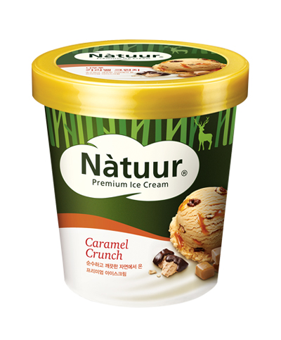 롯데제과 나뚜루, ‘카라멜 크런치’ 파인트 출시