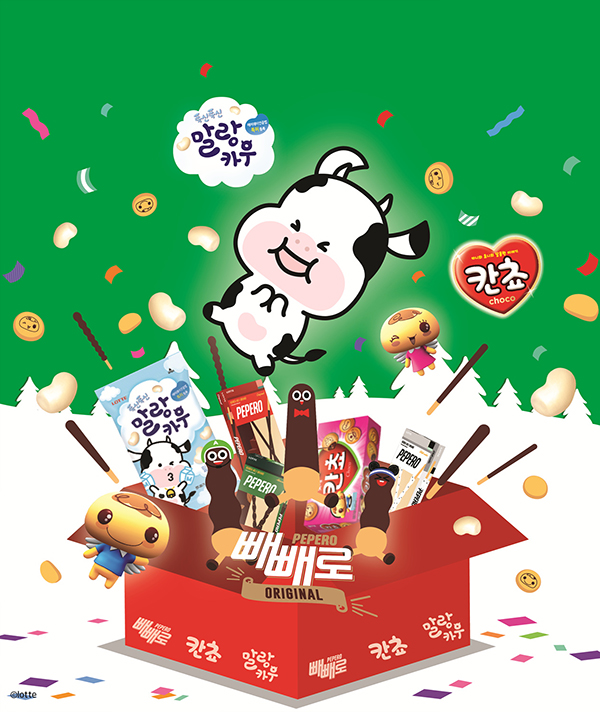 롯데제과, 캐릭터 라이선스 사업 본격화